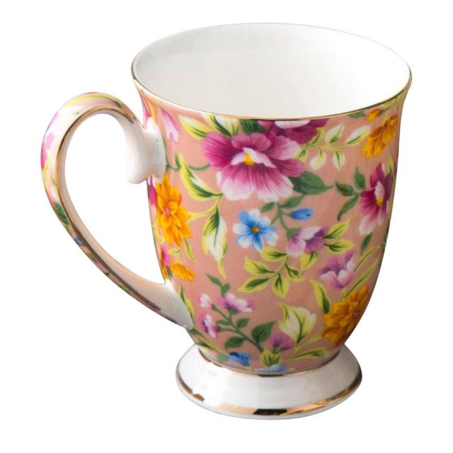 Vintage Hand Painted Floral Teacup