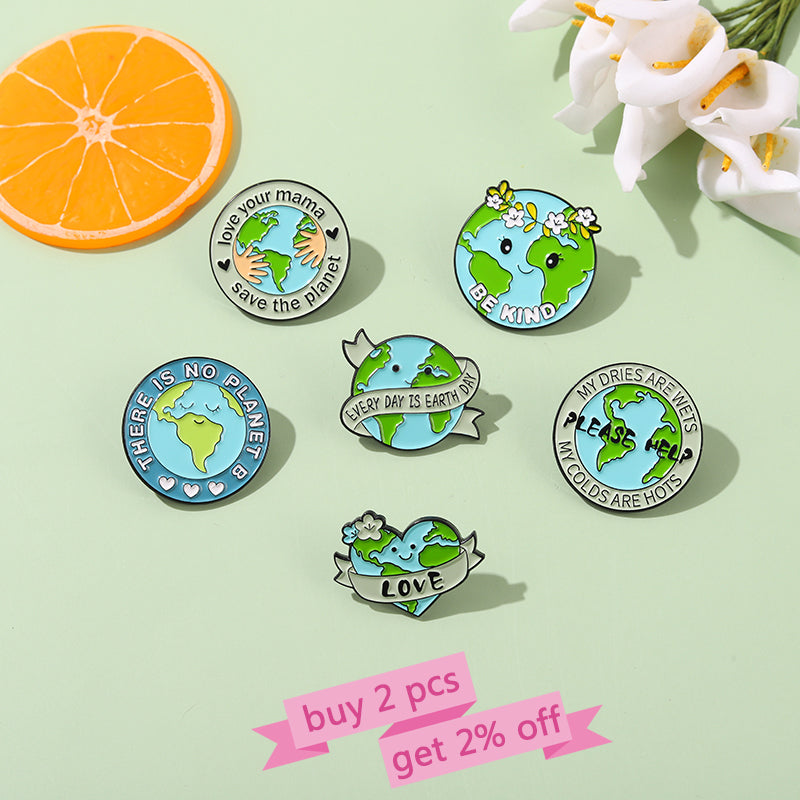 Earth Conscious Pins