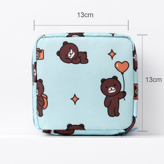 "A Girl's Best Friend" Travel Storage Bag