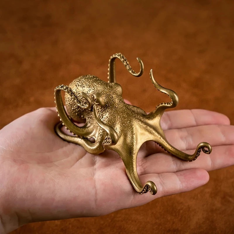 Octavius the Brass Octopus